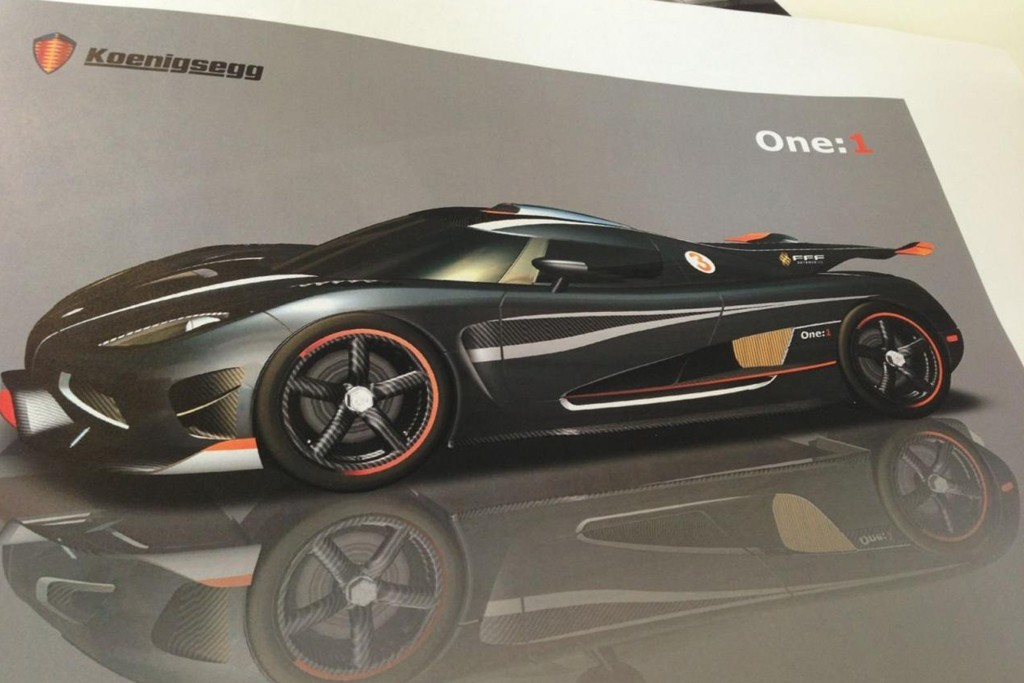 Koenigsegg 2024 one black