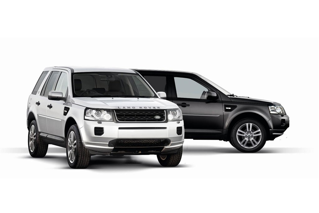 Black and White limited edition Land Rover Freelander 2