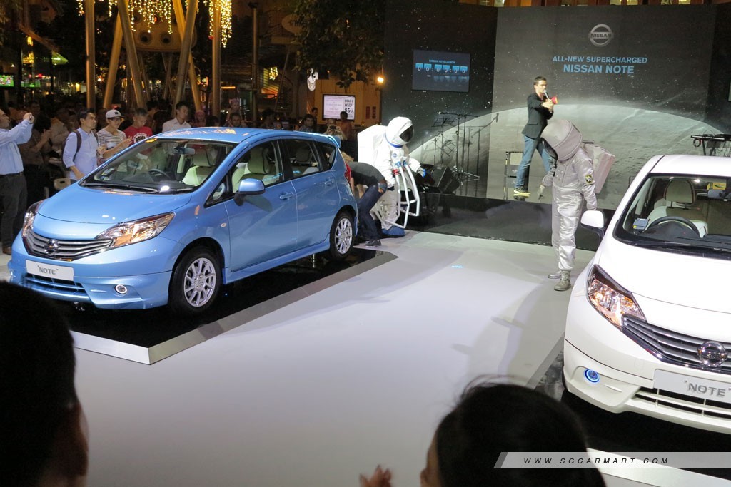Launch of the first supercharged model for Nissan - the Note