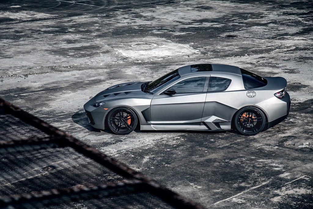 Local car enthusiast gives Mazda a Lamborghini inspired tweak