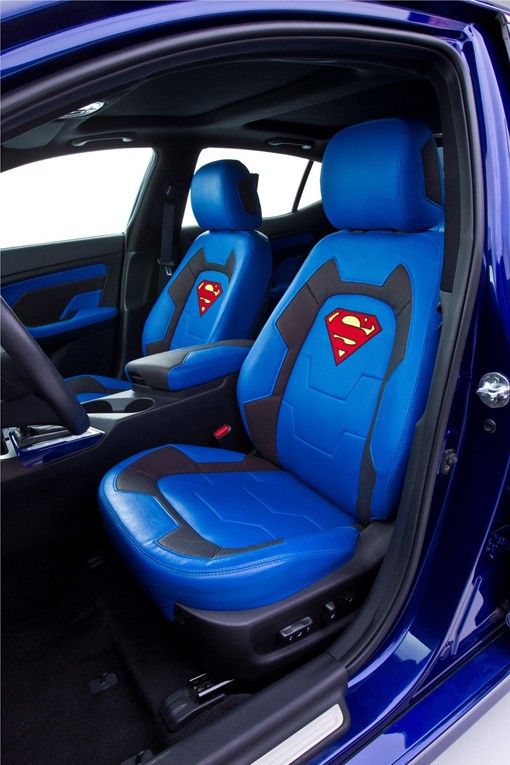 Superman car seat clearance covers