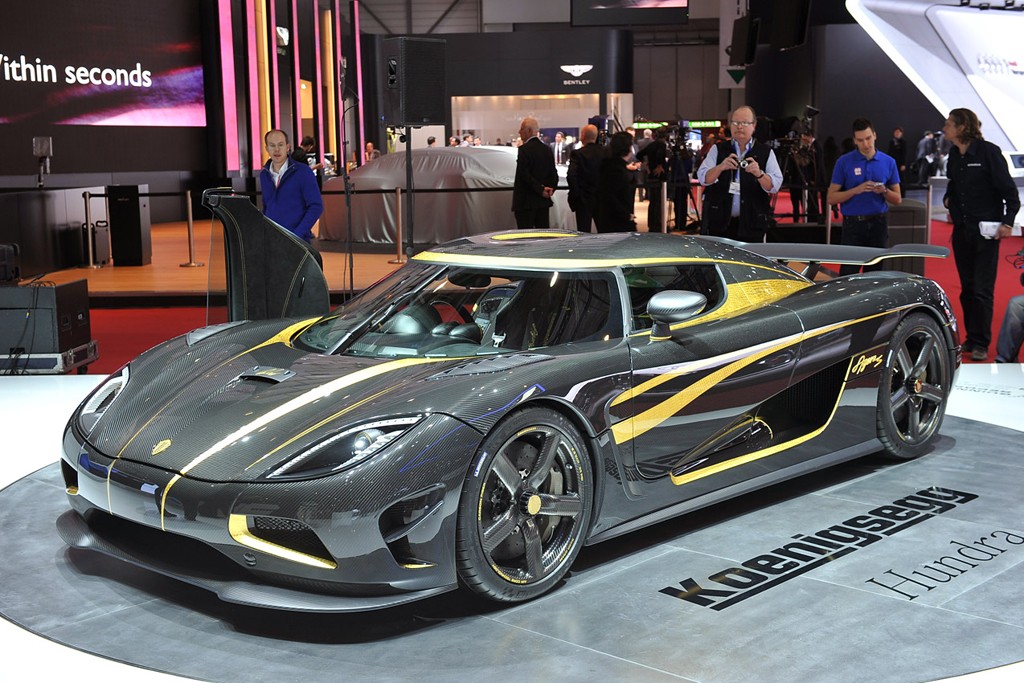 Koenigsegg celebrates 100th car with Hundra