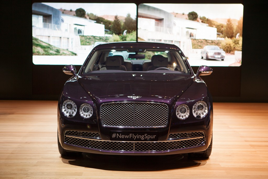 New Flying Spur debuts in New York