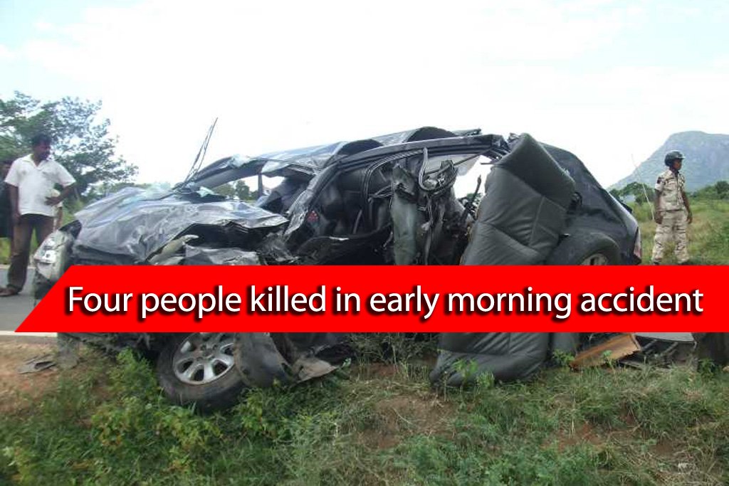 34-year old driver of a fatal accident that killed four has been arrested