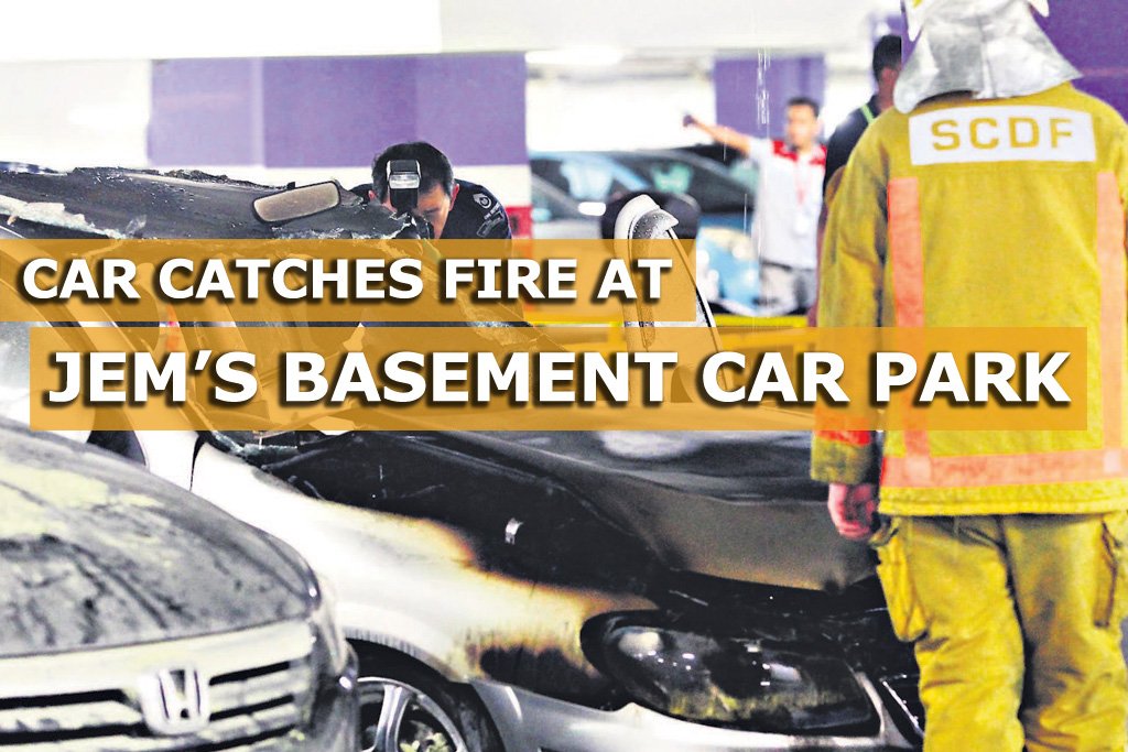 Burning car in JEM's basement calls for massive evacuation