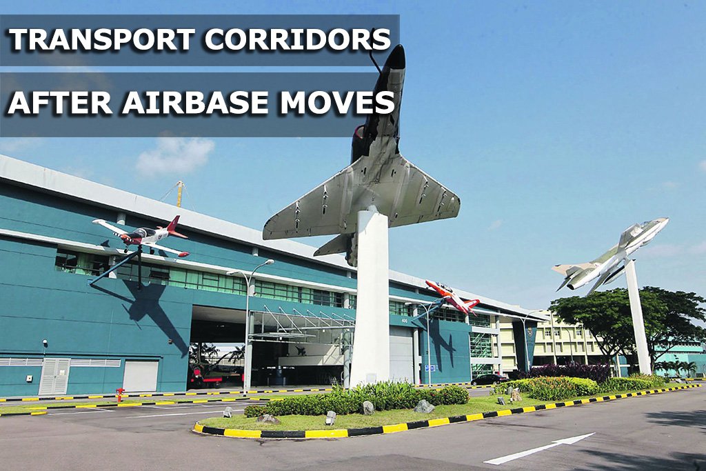 New transport corridors scheduled after Paya Lebar Airbase moves ...