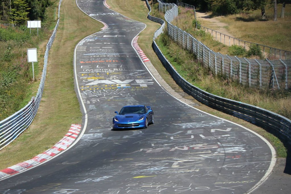 Corvette Stingray put through its paces at Nurburgring