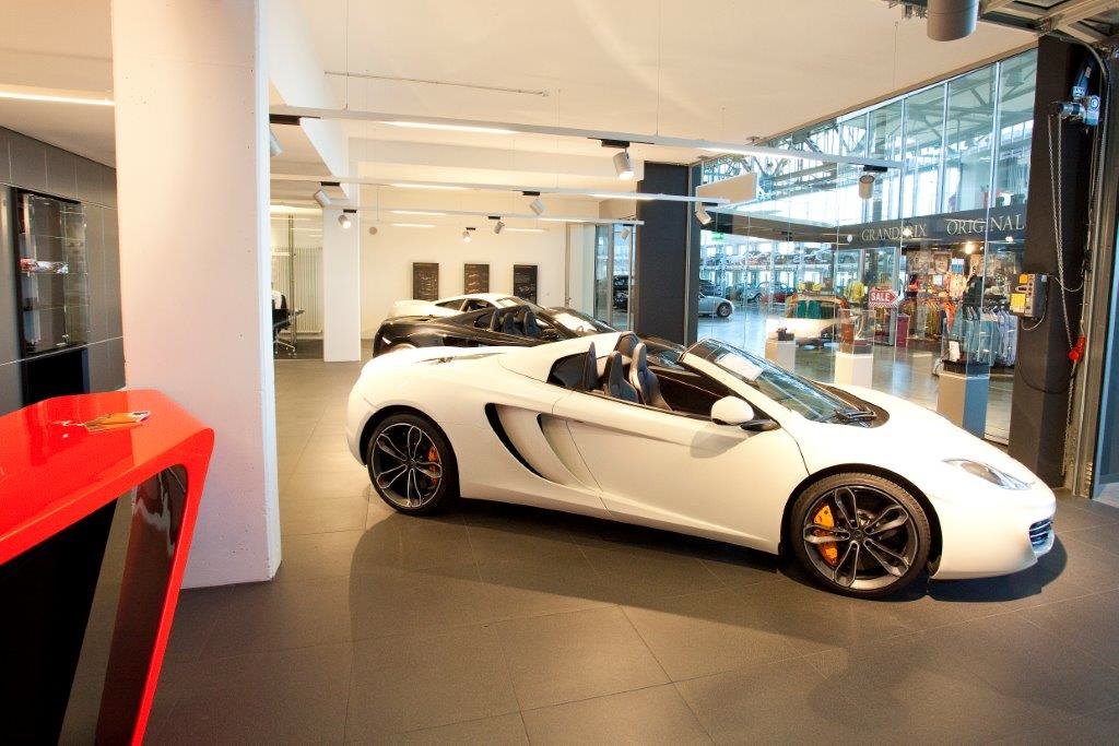 McLaren Automotive opened its fifth showroom in Germany