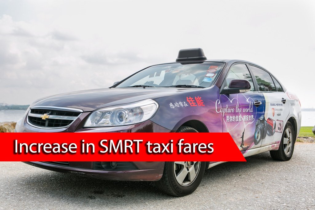 SMRT increases Chevrolet flagdown rates and increases distance fares for others