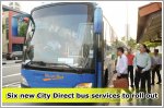 Six new City Direct bus services to start from 2014 1st Quarter