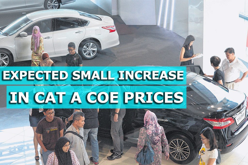 CAT A COE premiums expected to increase only slightly Sgcarmart