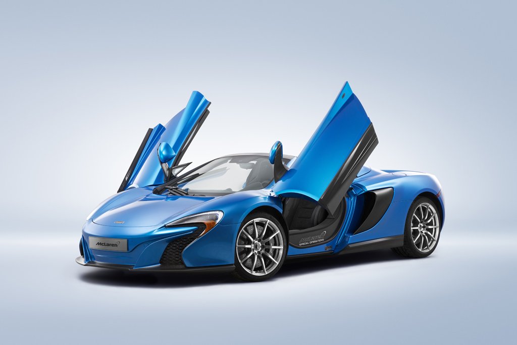 Bespoke McLaren 650S Spider joins P1 at Pebble Beach