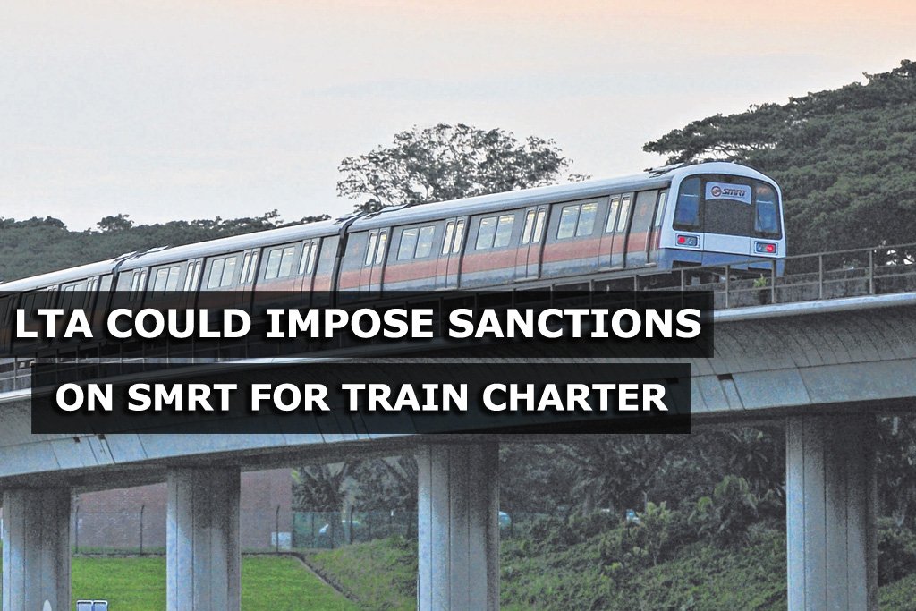 SMRT could face sanctions for allowing private charter of its trains