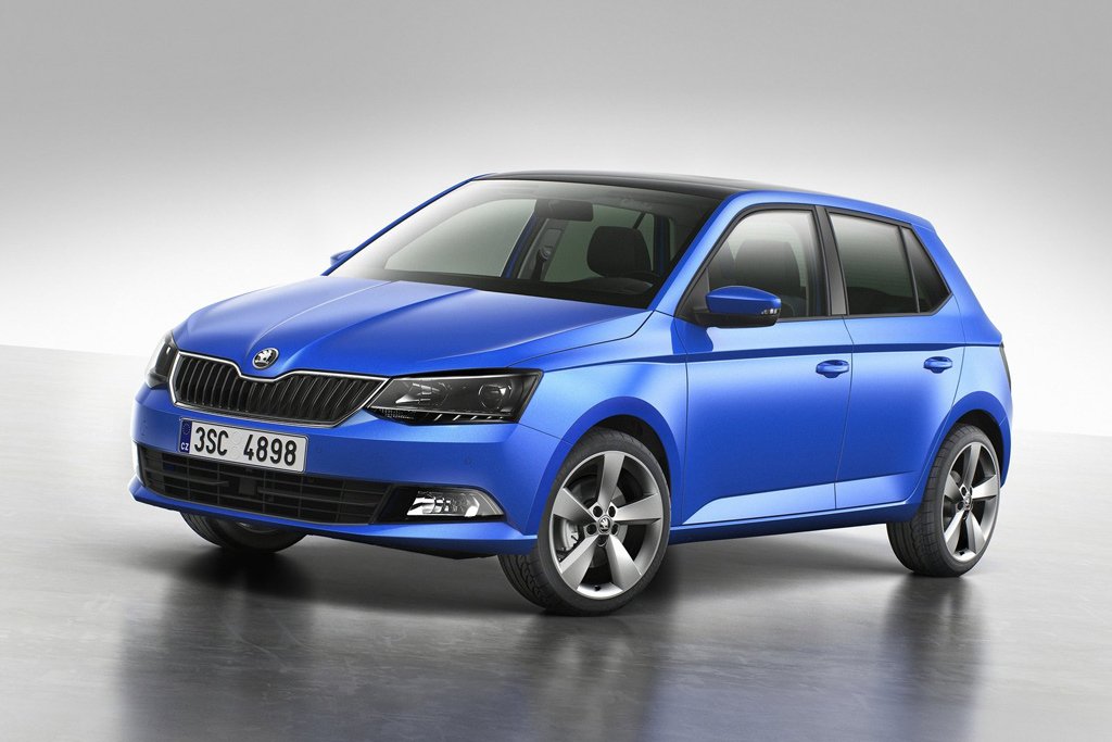 The new Skoda Fabia is a clever small car with a spacious interior
