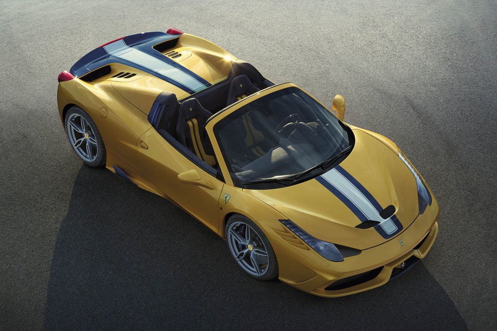 Ferrari has unveiled the convertible version to the 458 Speciale