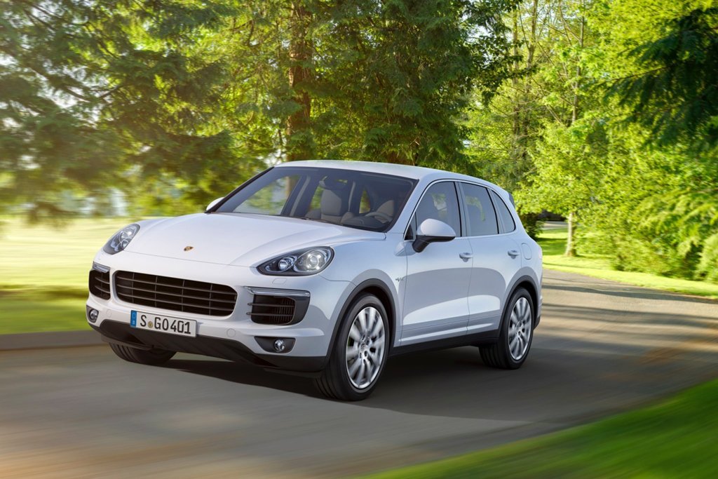 World premiere of the Porsche Cayenne S E-Hybrid at the Paris Motor Show