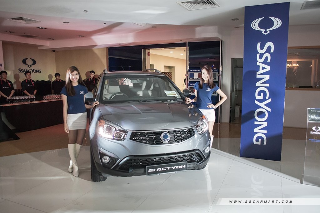 Motorway Ssangyong launches the all new Actyon in Singapore