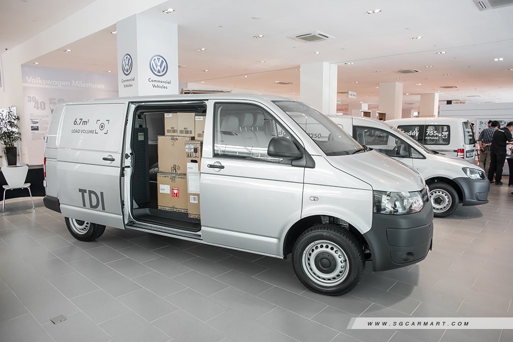 Volkswagen's updated range of commercial vehicles launched in Singapore