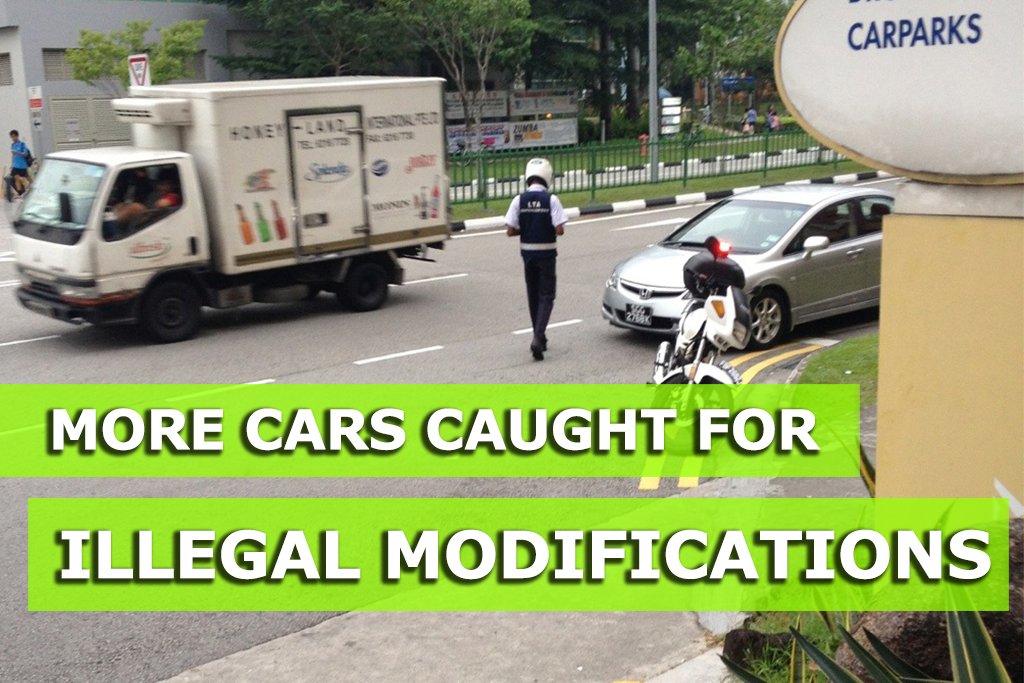 LTA clamps down on illegal modification of vehicles