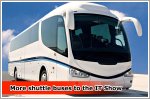 More shuttle buses to the IT Show