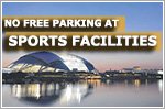 Free parking will not be given out at sports facilities