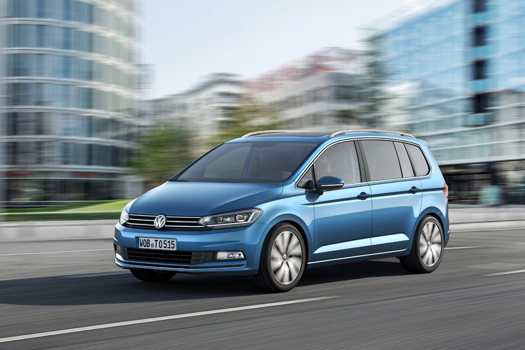Volkswagen unveils its new Touran compact MPV in Geneva