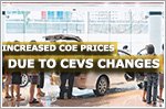 Changes to CEVS scheme resulting in higher COE prices