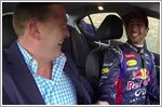 Infiniti test drive customer receives surprise visit from F1 driver