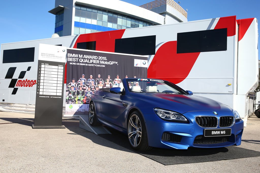 Exclusive BMW M6 Convertible for the top MotoGP qualifier