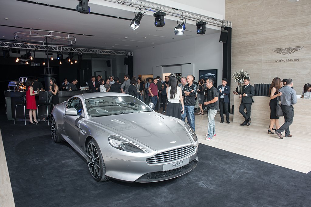 Aston Martin expands presence with new Singapore showroom