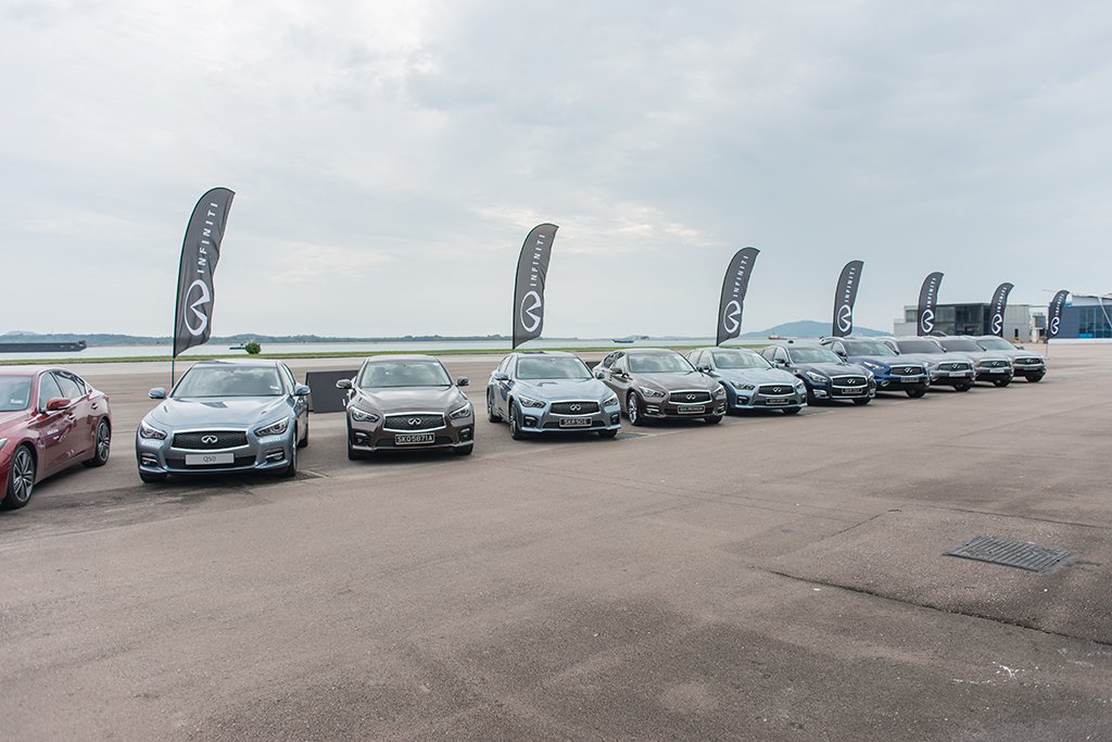 To infinity and beyond at the Infiniti Drive Singapore