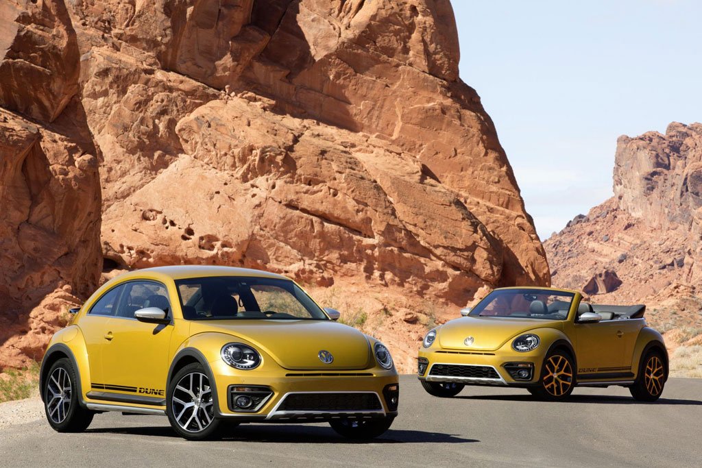World premiere of the new Beetle Dune at the Los Angeles Motor Show