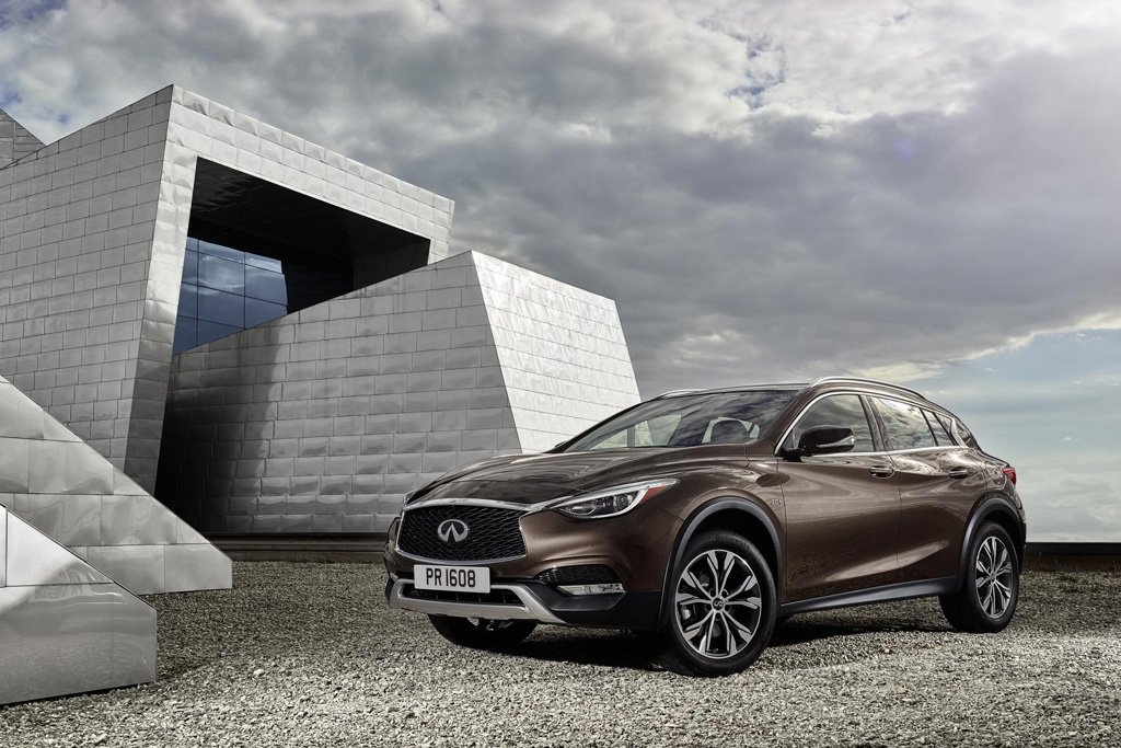 World debut of the new Infiniti QX30