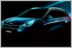 Kia teases Niro hybrid compact crossover ahead of Chicago debut