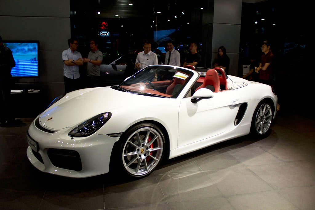 Porsche welcomes the new Boxster Spyder in Singapore
