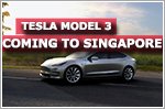Tesla's new Model 3 coming to Singapore