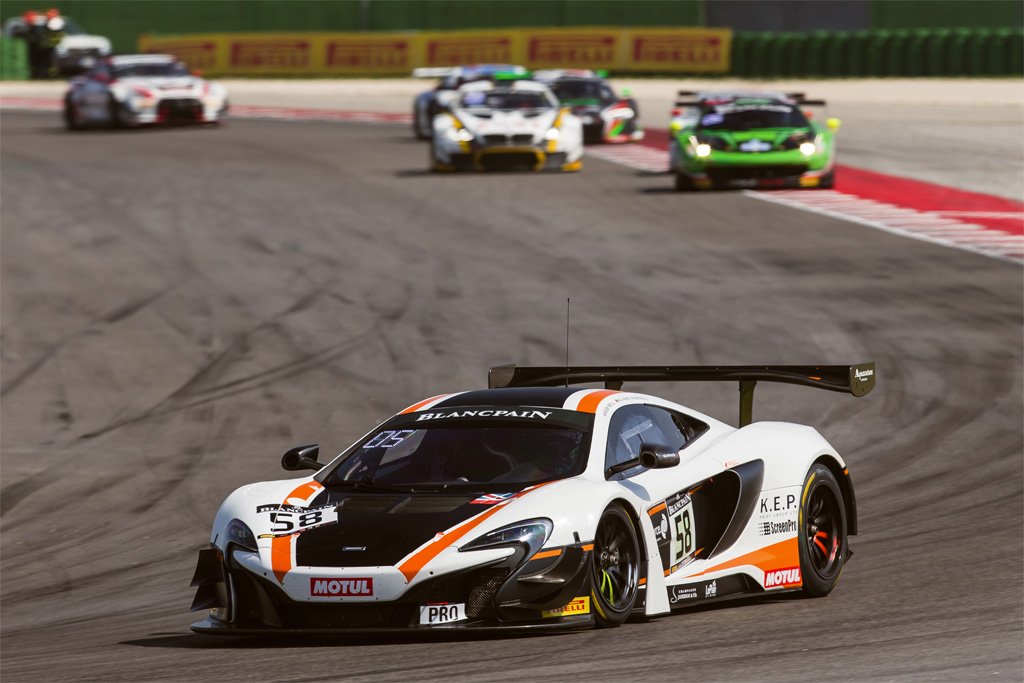 Double points finish for McLaren 650S GT3 in Blancpain Sprint Cup