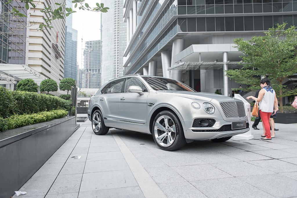 Southeast Asia debut for Bentley Bentayga in Singapore