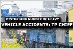Number of heavy vehicle accidents disturbing: TP chief