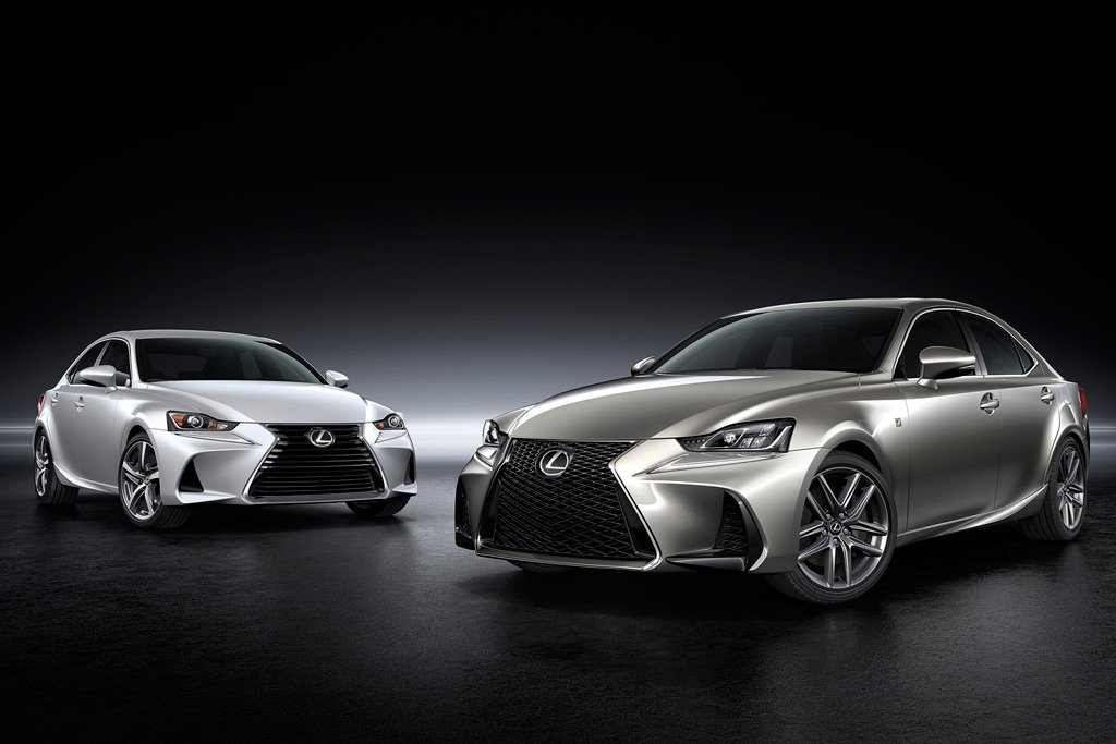 The debut of the new Lexus IS at the Beijing Motor Show