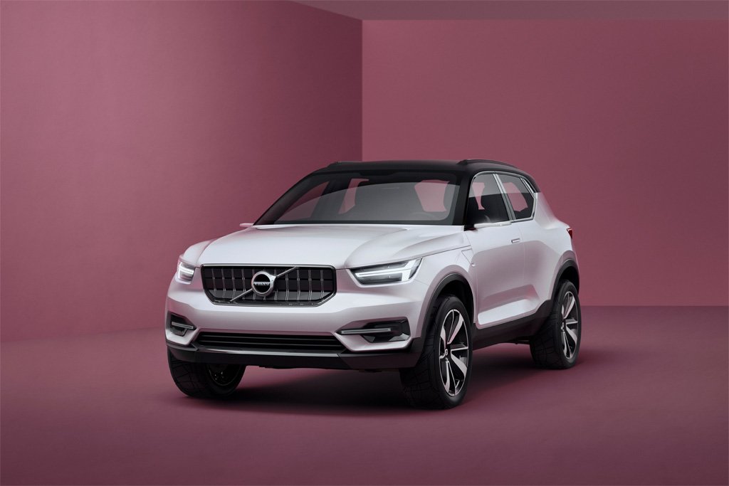 Volvo provides the first look at its new range of small cars