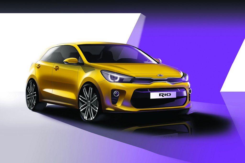 The all new Kia Rio makes its world premiere at Mondial de l'Automobile in Paris
