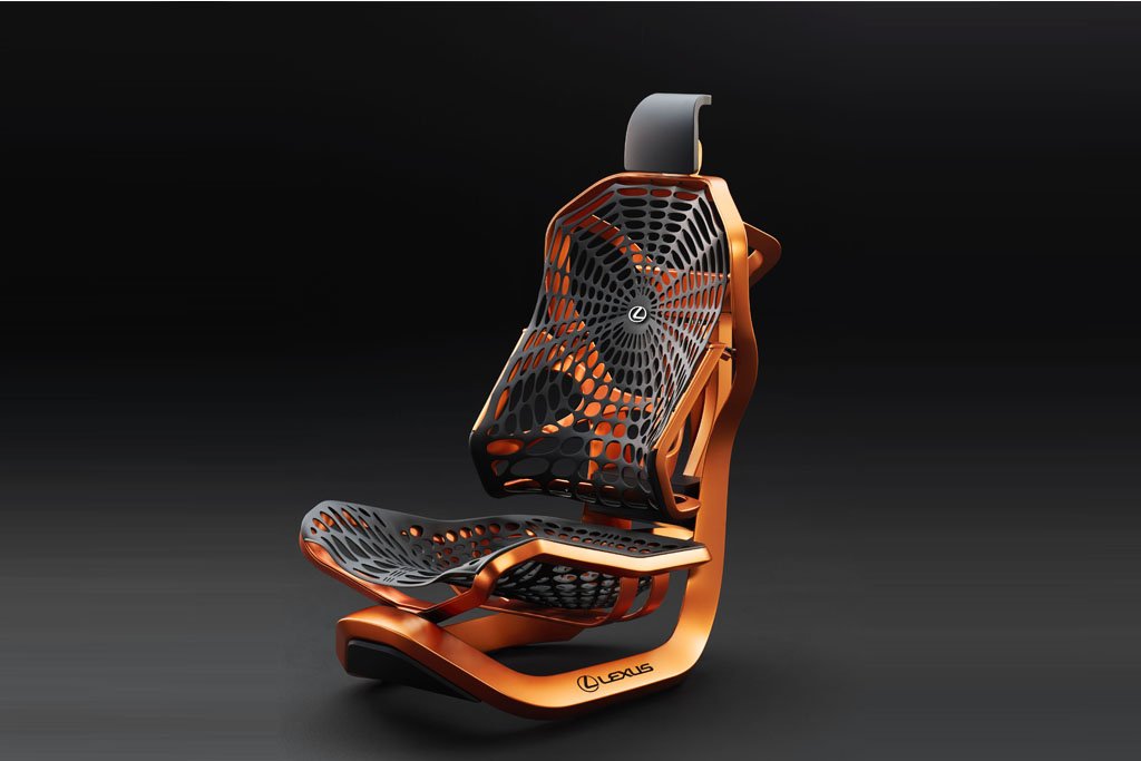 Spiderman would be proud of the Lexus Kinetic Seat Concept