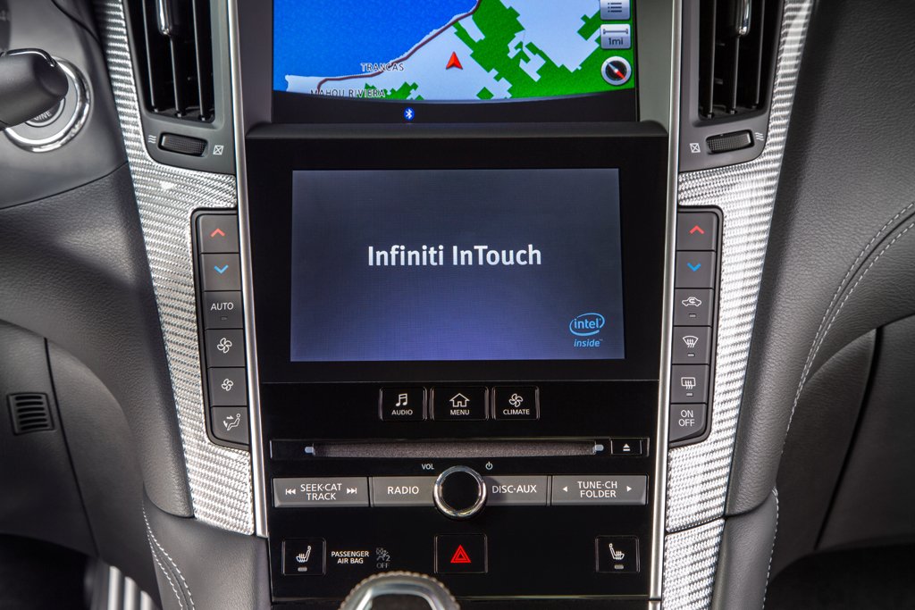 All new Infiniti InTouch Services with Q60 sports coupe