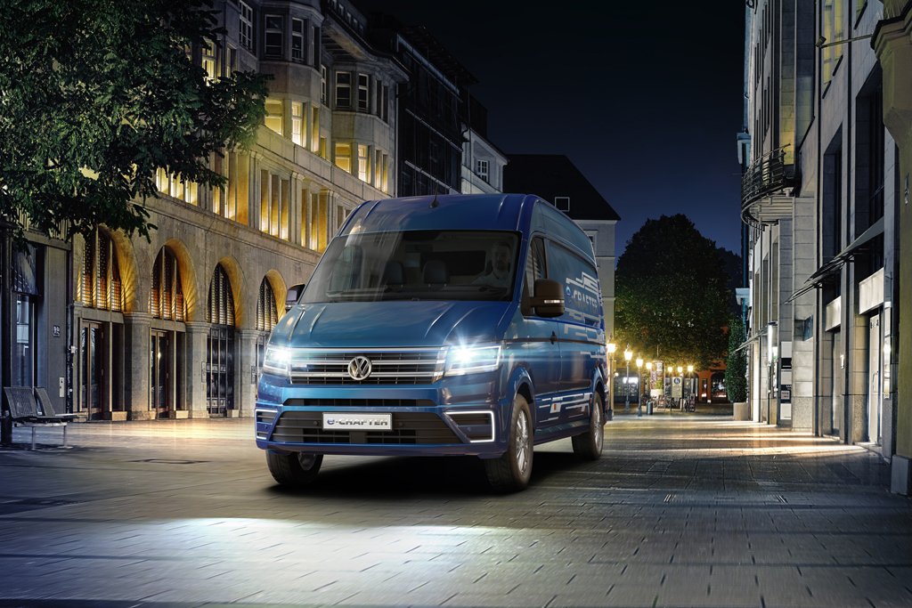 Volkswagen debuts first electric-powered Crafter concept vehicle