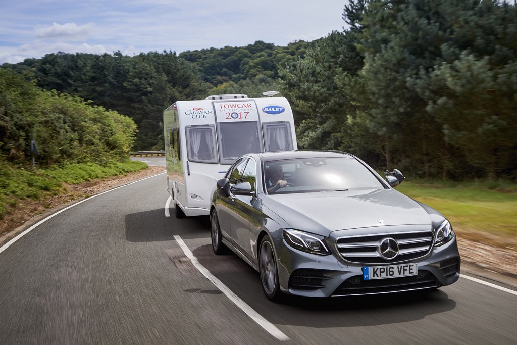 Mercedes Benz E Class receives top of its class towcar award