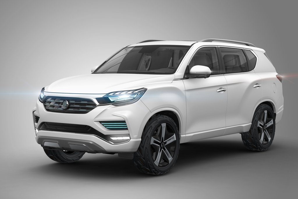 Ssangyong LIV-2 SUV concept debut