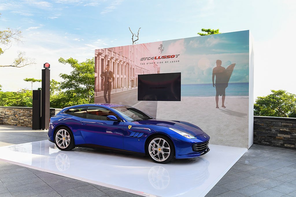 Singapore welcomes the Ferrari GTC4Lusso T
