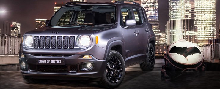 Justice Prevails As Jeep Renegade Triumphs At Two Top Awards Jeep Renegade S Successful Partnership With Warner Bros Pictures And This Year Blockbuster Movie Batman V Superman Dawn Of Justice Has Resulted In