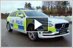 Volvo V90 estate to be a police car in Sweden